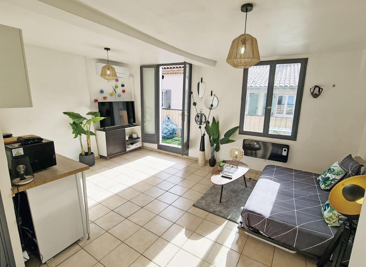Gregbnb - Centre Ancien - Studio Roof-Top - Climatise - 5Eme Etage Тулон Екстер'єр фото