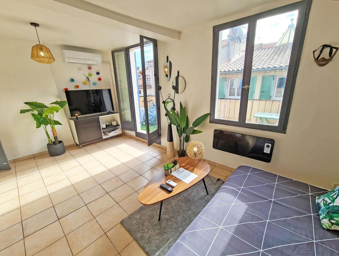 Gregbnb - Centre Ancien - Studio Roof-Top - Climatise - 5Eme Etage Тулон Екстер'єр фото
